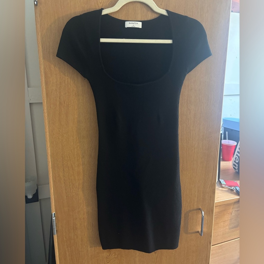 Aritzia Babaton Emerge Dress Black